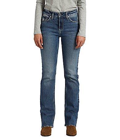 Silver Jeans Co. Suki Ripped Slim Bootcut Jeans Product Image