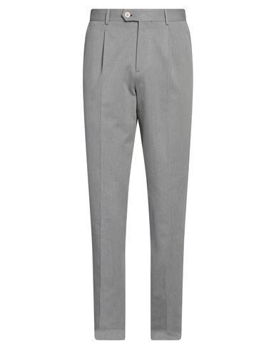 BRUNELLO CUCINELLI Man Pants Grey Size 38 Cotton, Elastane Product Image