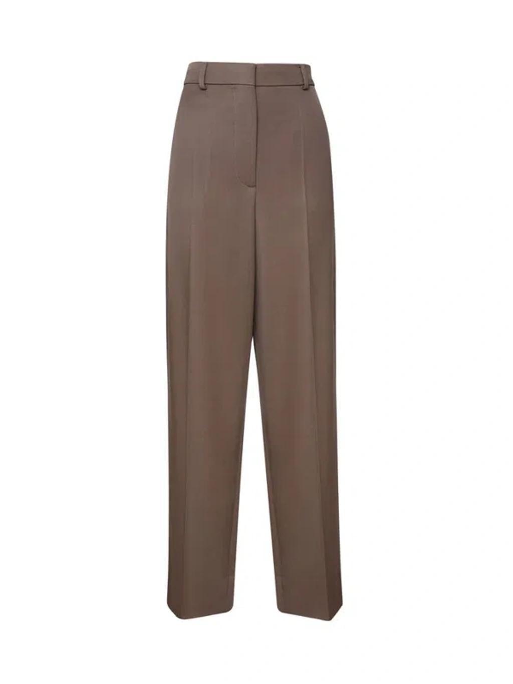 Tailored Trousers In Brown Product Image