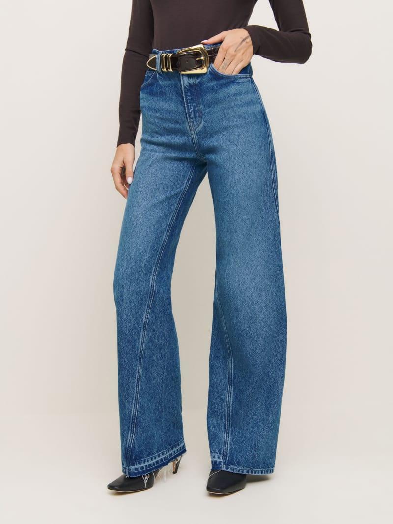 Cary High Rise Slouchy Wide Leg Jeans product image