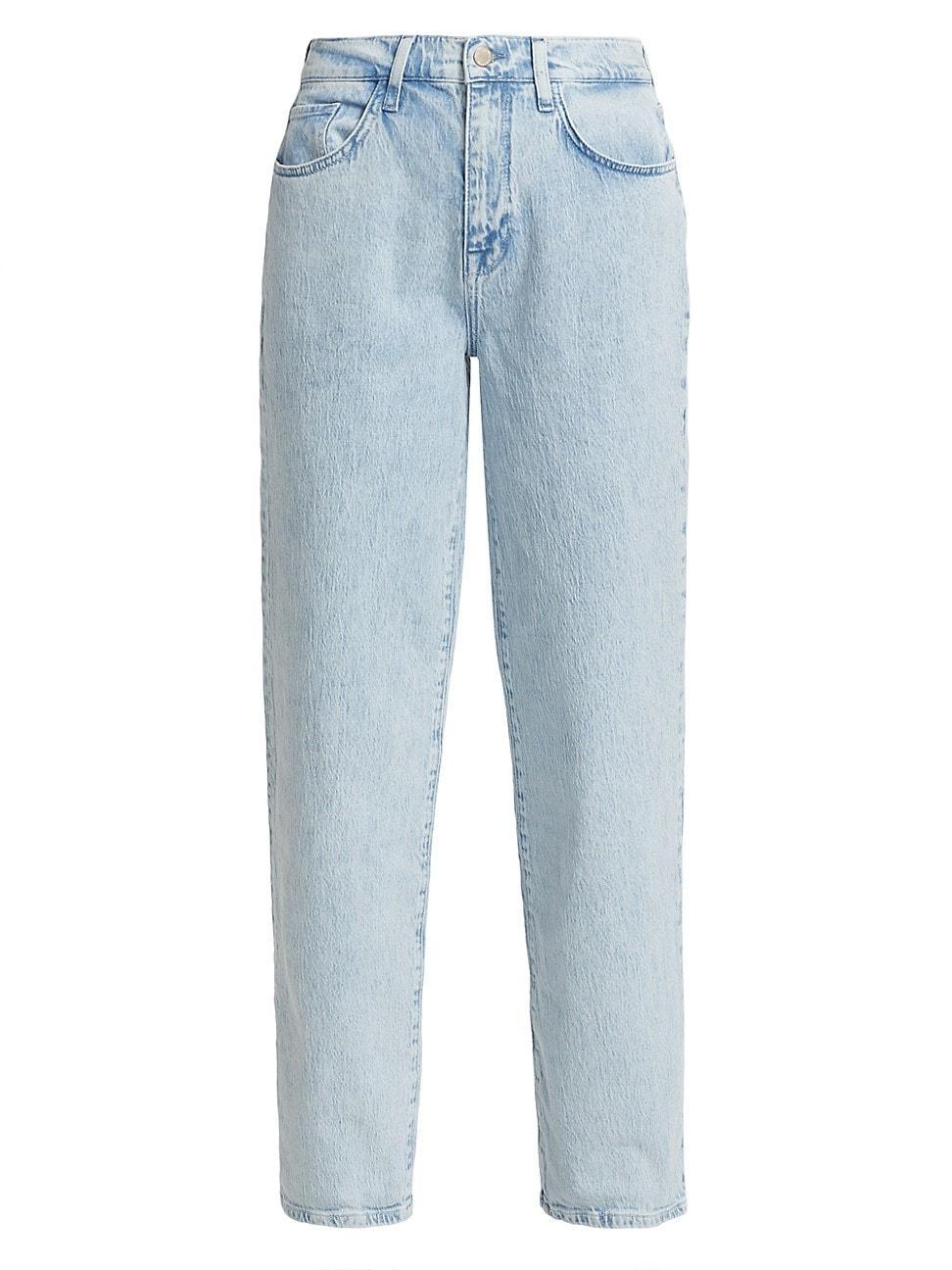 Womens Ms. Keaton High-Rise Baggy Jeans product image