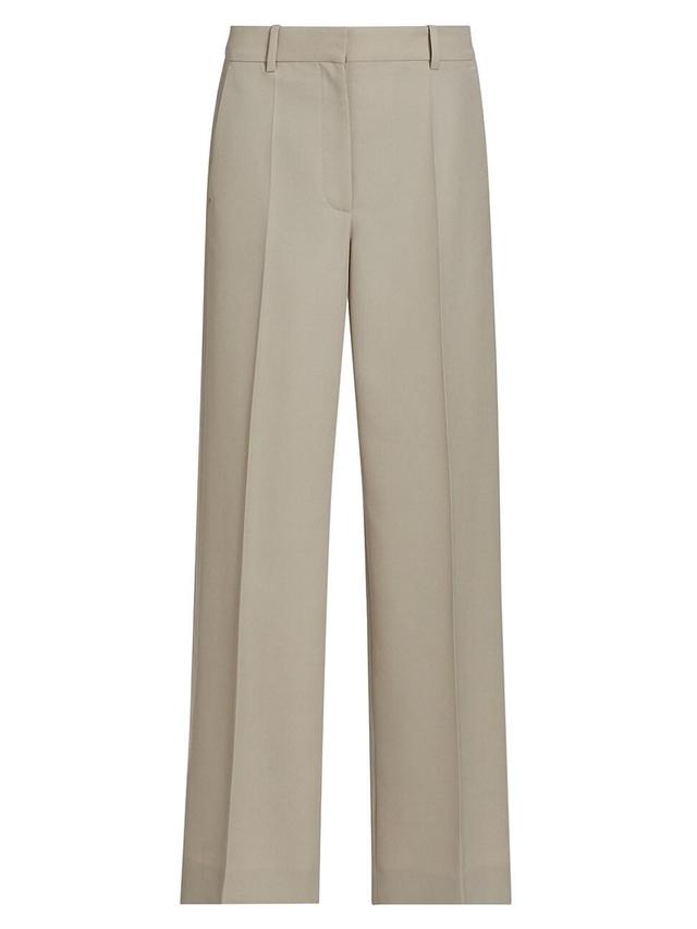 Womens Bremy Wool Straight Pants Product Image