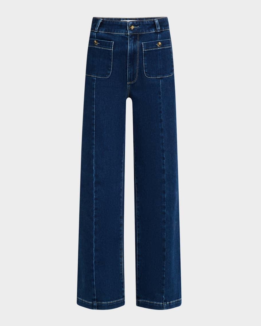 Anessa Patch Pocket Jeans Product Image