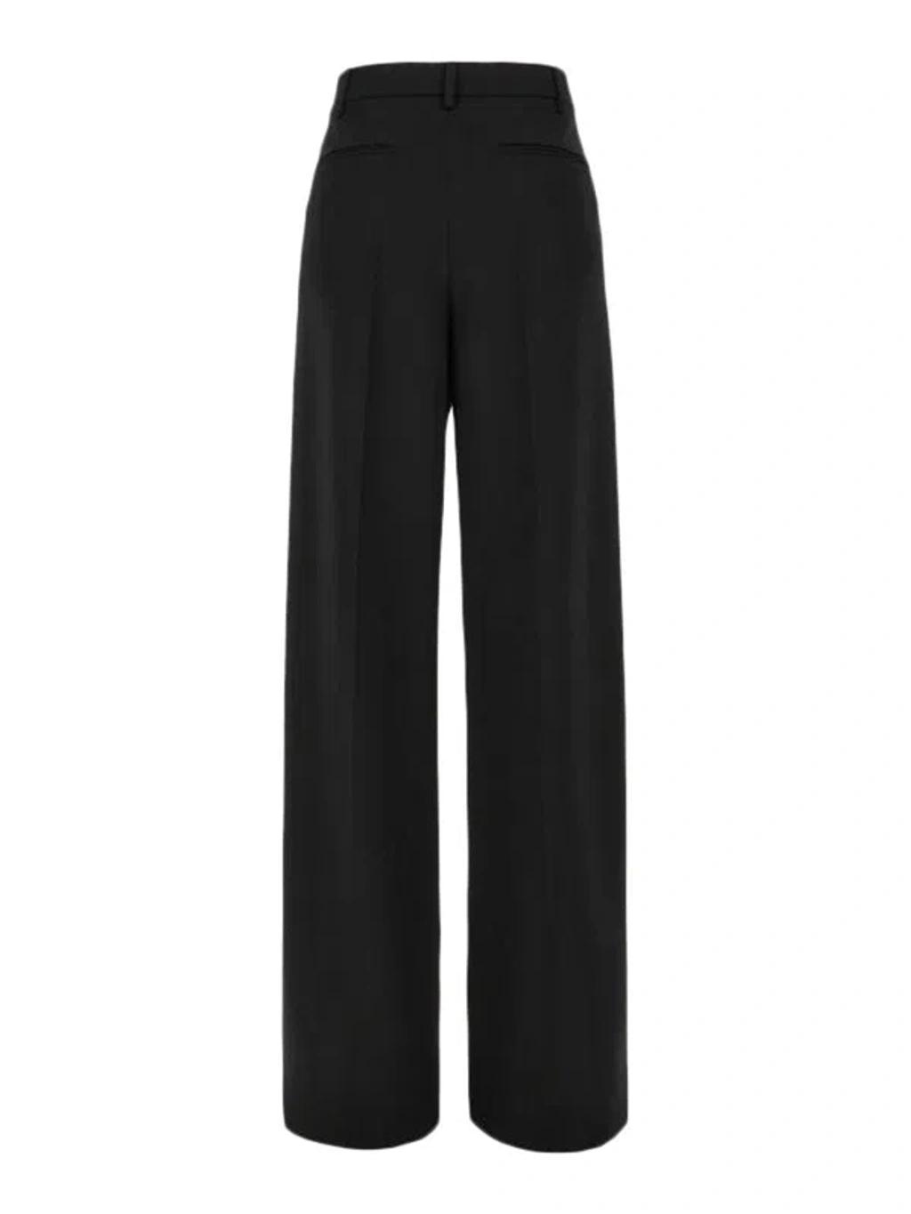 VALENTINO Grisaille Trousers In Black Product Image