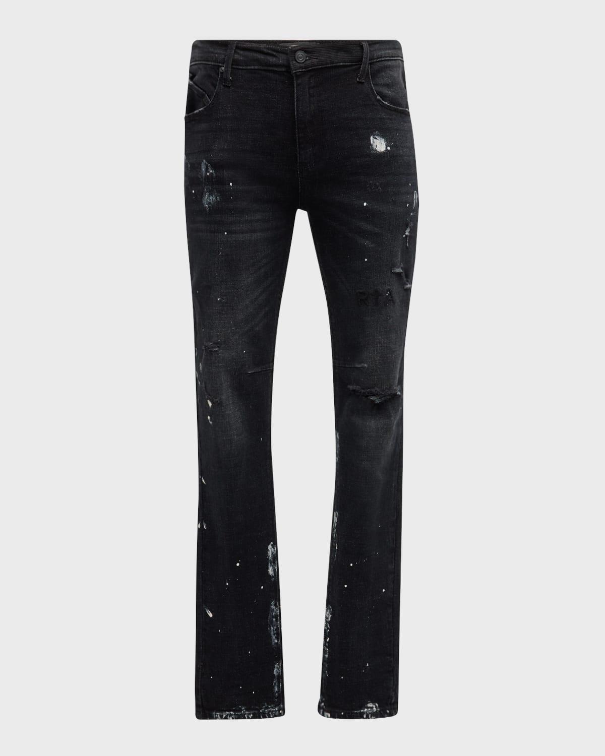 Mens Clayton Distressed Skinny Jeans Product Image