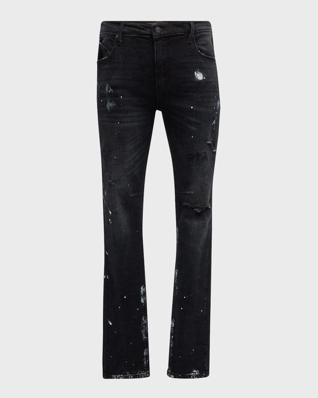 Mens Clayton Distressed Skinny Jeans Product Image