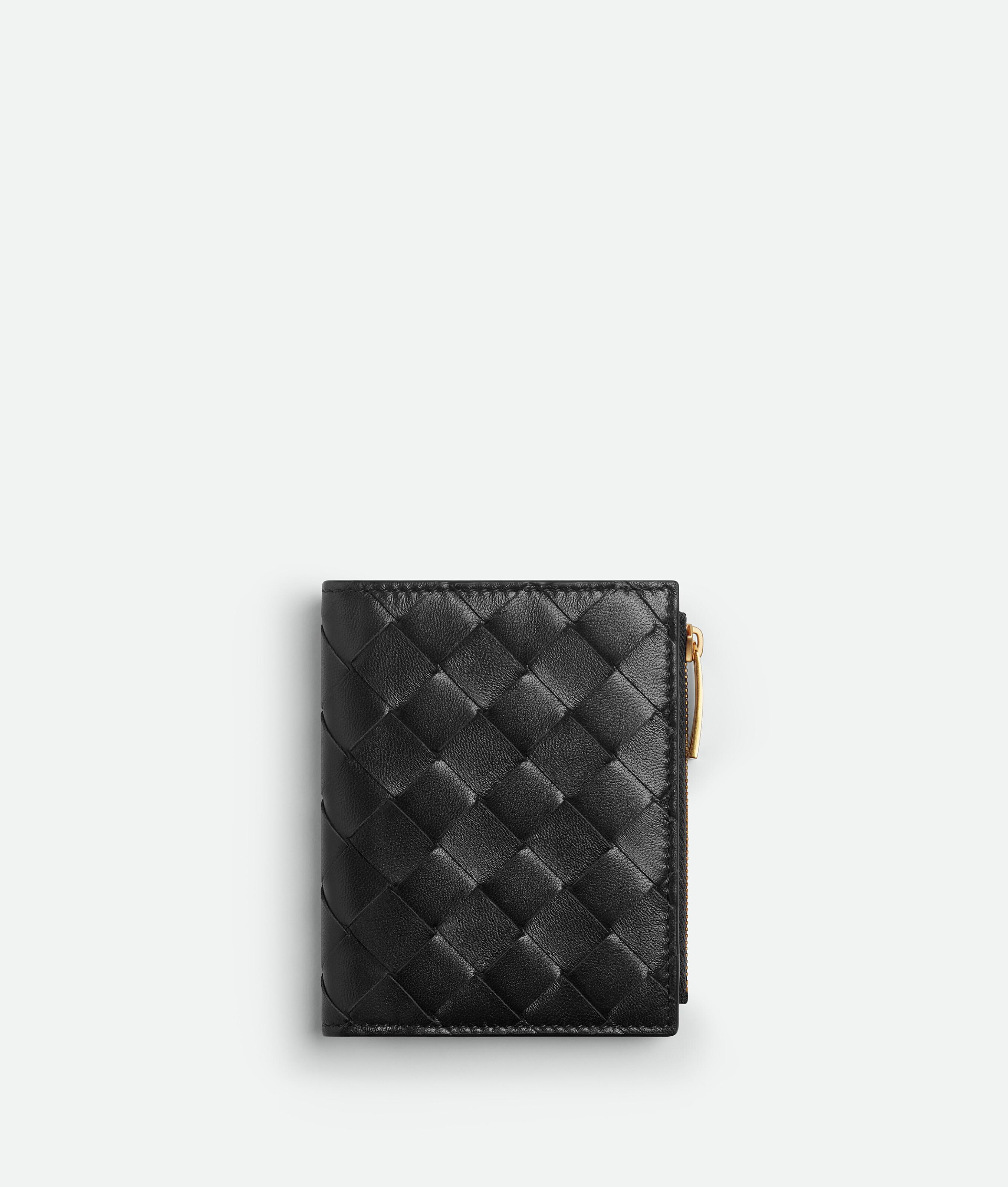 Small Intrecciato Bi-Fold Zip Wallet Product Image