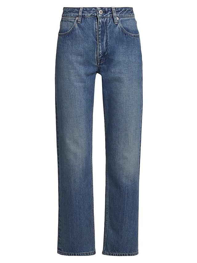 Womens Slim-Fit Crop Jeans Product Image