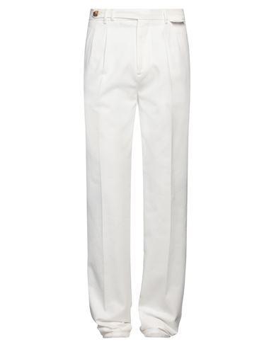 BRUNELLO CUCINELLI Man Pants White Size 36 Cotton Product Image