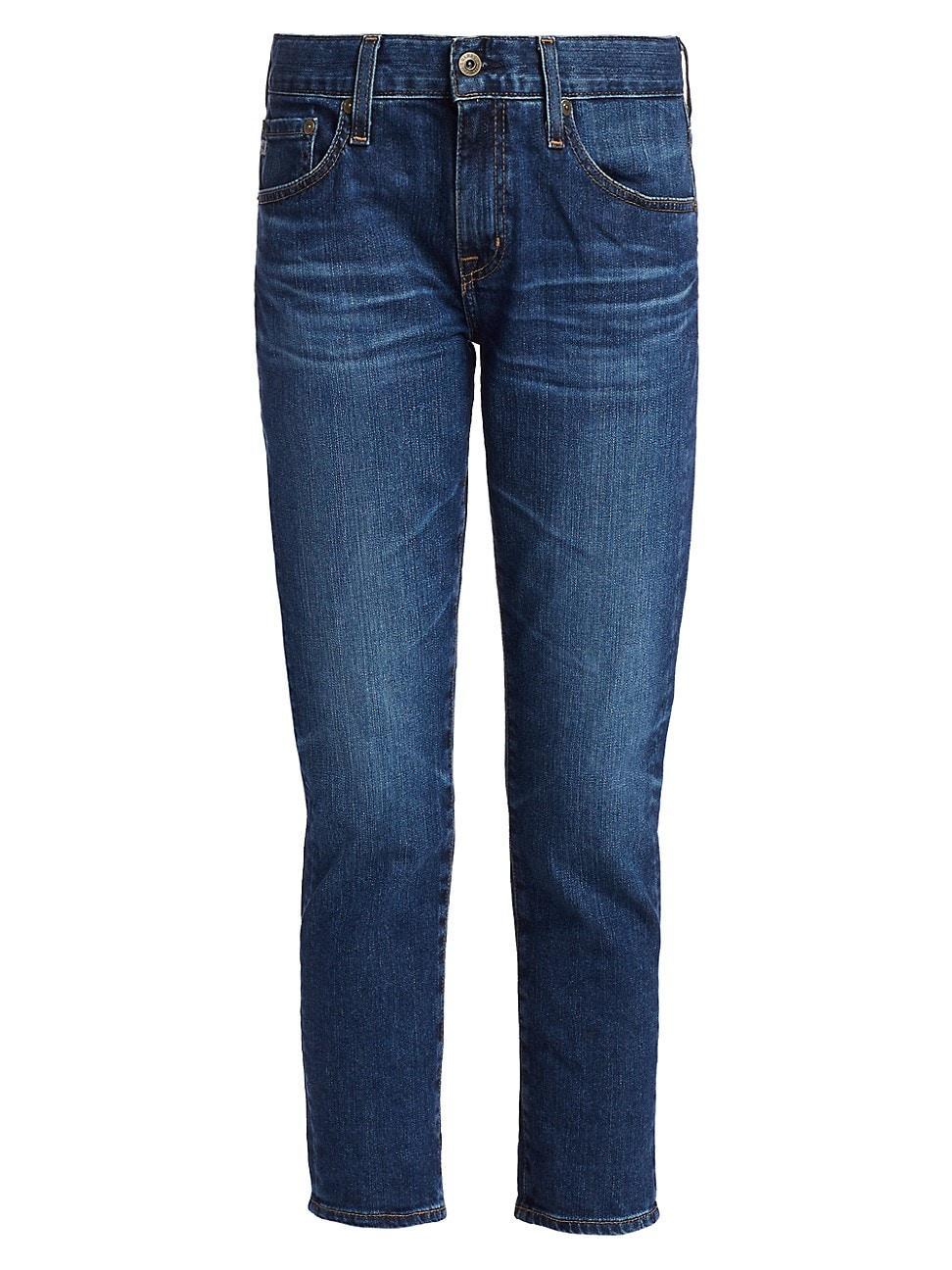 Womens Ex-Boyfriend Mid-Rise Stretch Slim-Fit Jeans Product Image