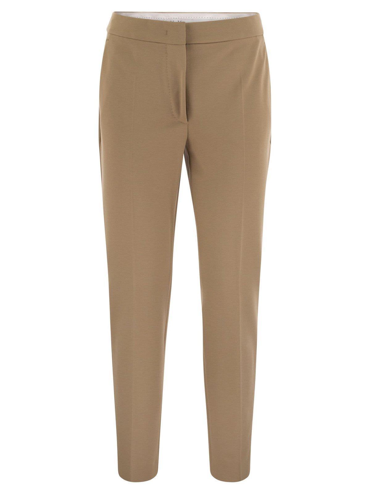 MAX MARA Pegno Slim Cut Trousers In Honey Product Image