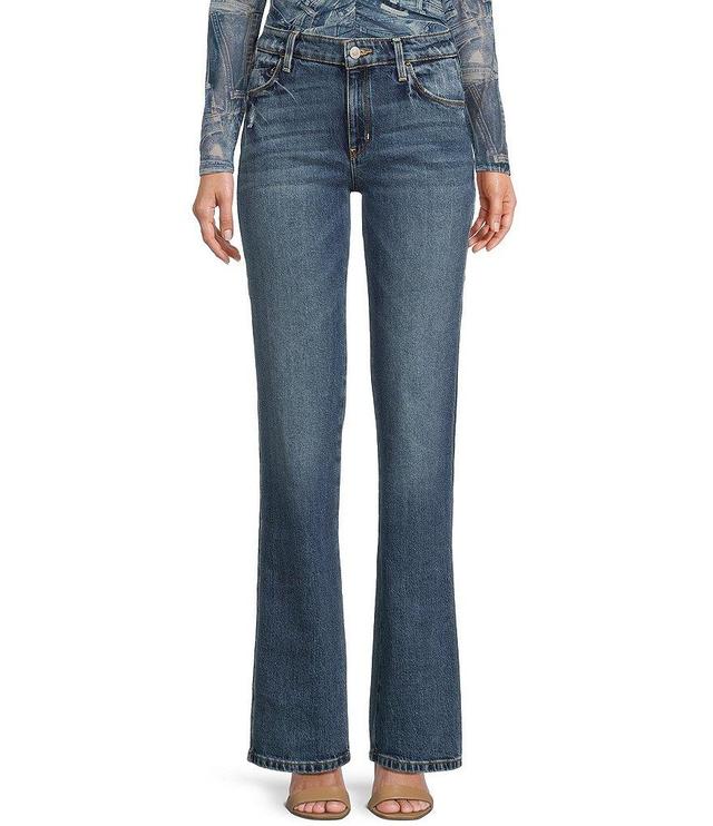 Guess Mid Rise Straight Jeans Product Image