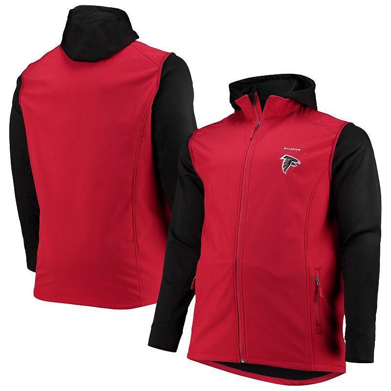 Mens Dunbrooke Red/Black Atlanta Falcons Big & Tall Alpha Full-Zip Hoodie Jacket FAL Red Product Image