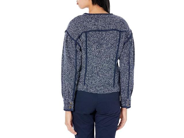 Joie Malet Jacket (Midnight Navy Multi) Women's Clothing Product Image