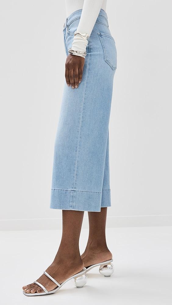 LE JEAN Rosie Crop Wide Leg Jeans | Shopbop Product Image