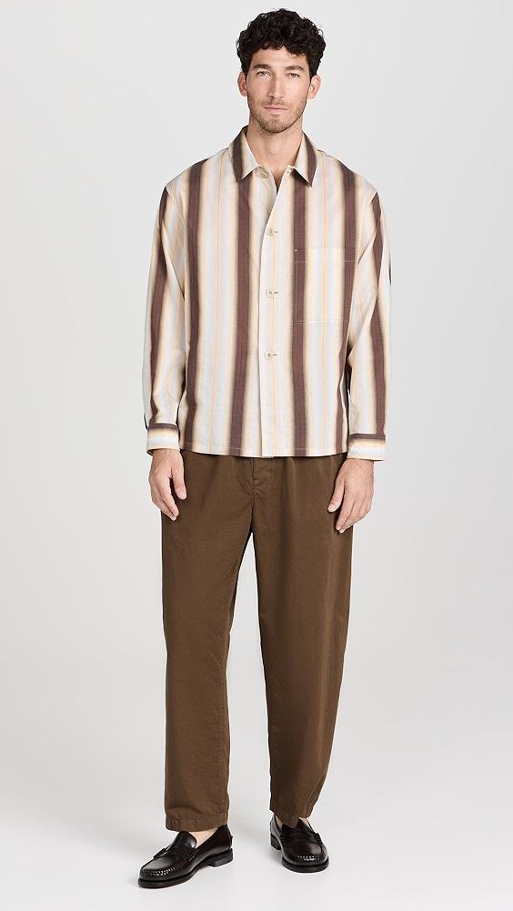 Lemaire Long Sleeve Pajama Shirt | Shopbop Product Image