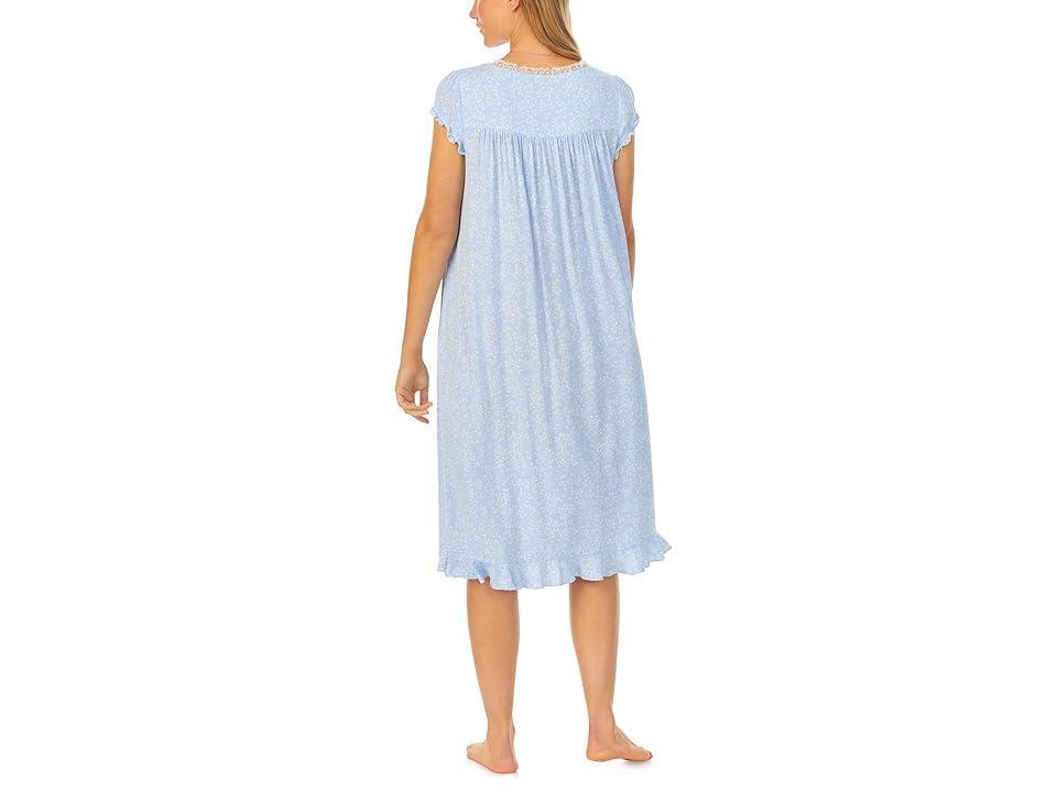 Eileen West Cap Sleeve Waltz (Icy Leaves) Women's Pajama Product Image