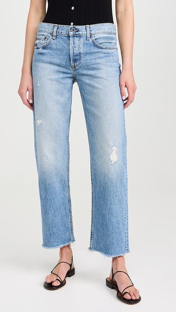 ASKK NY Low Rise Straight Jeans | Shopbop Product Image