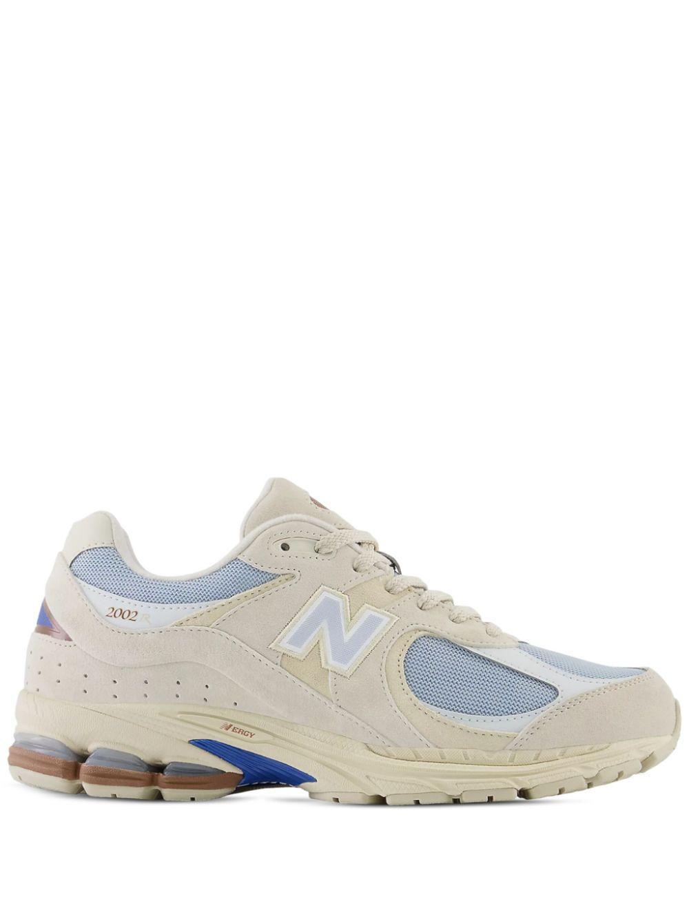 NEW BALANCE Men's 2002r Sneakers In Beige/grey/blue Product Image