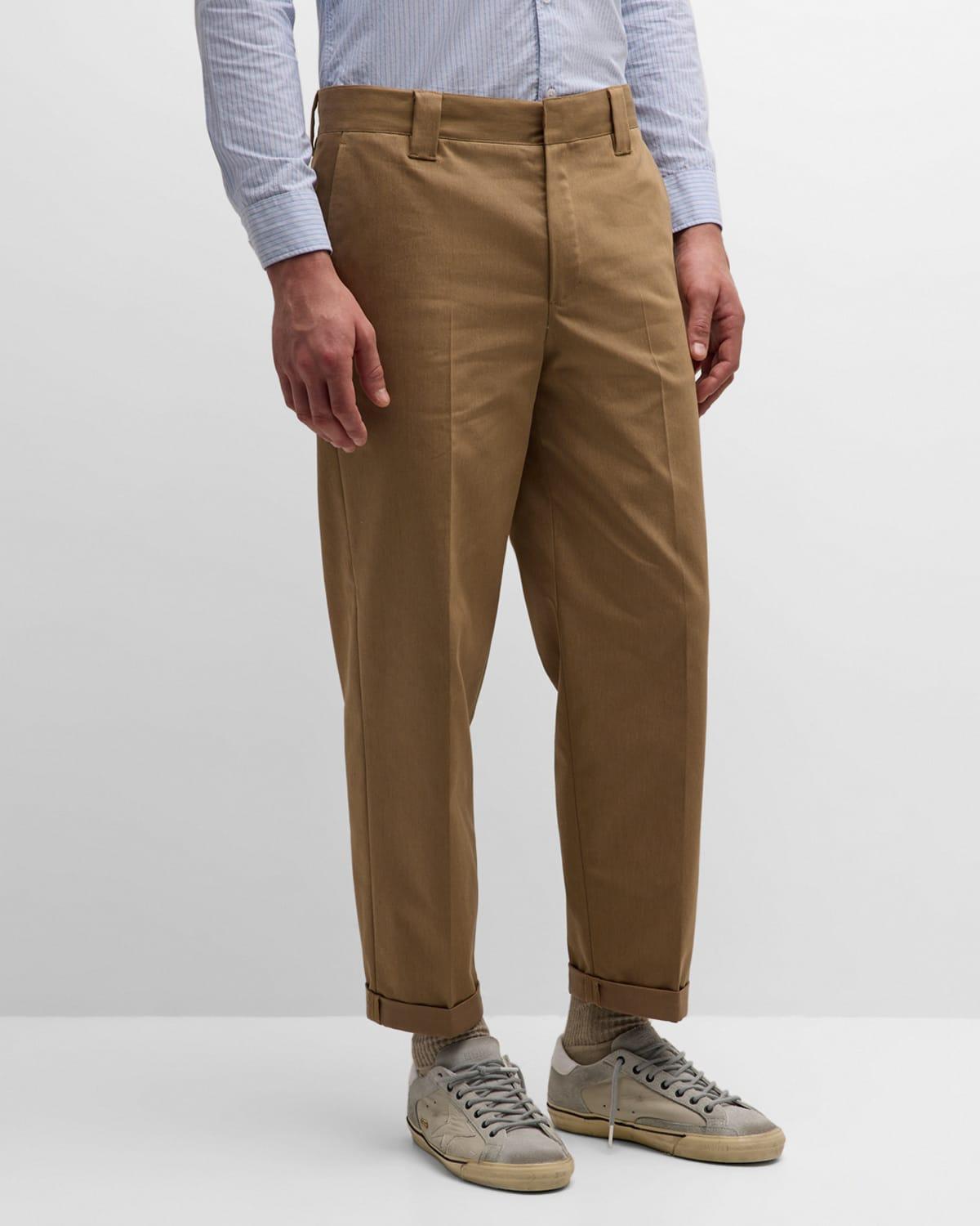 Mens Comfort Cotton Chino Skate Pants Product Image