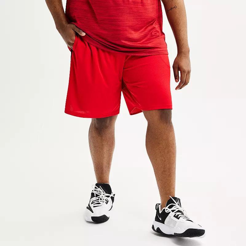 Big & Tall Tek Gear Basketball Shorts, Mens Red Cocktail product image