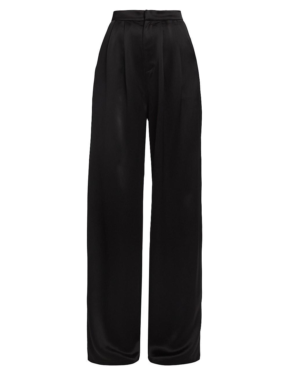 Womens Paris Pleated-Front Trousers Product Image