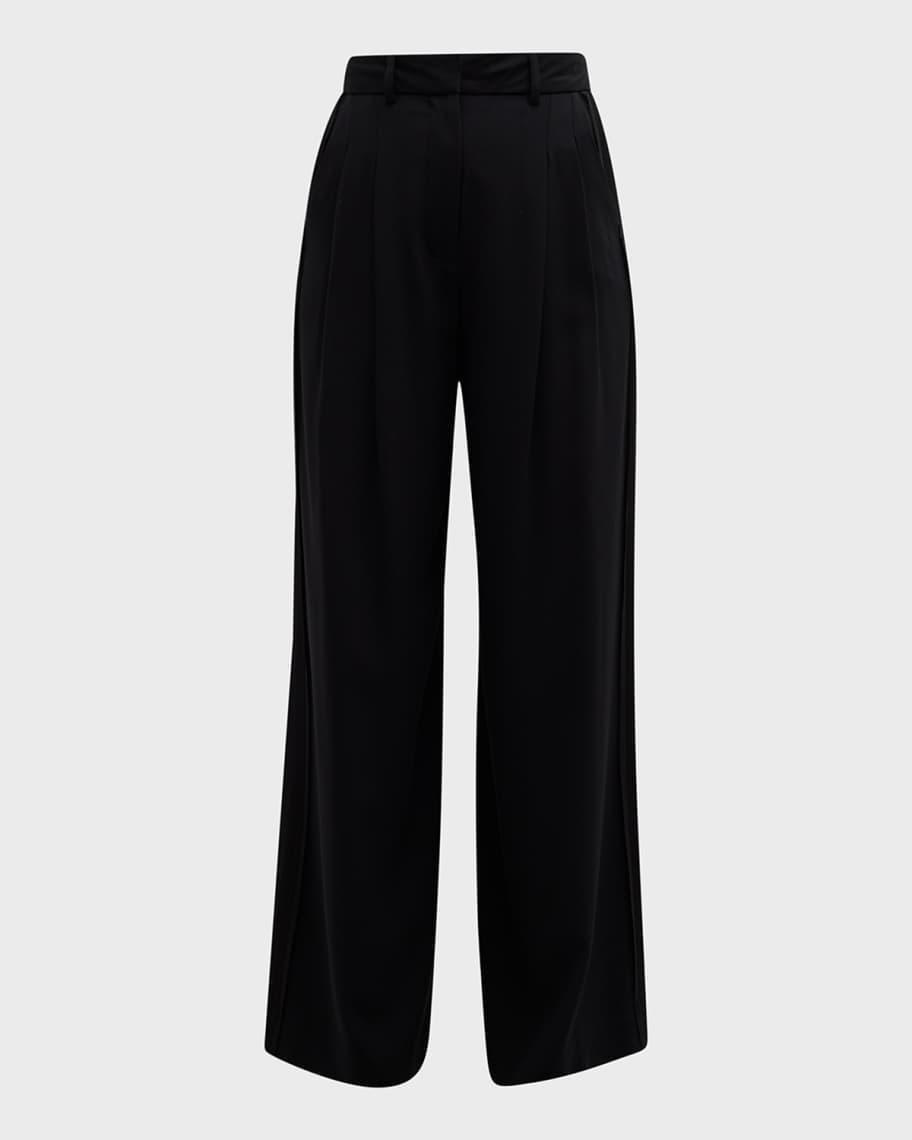 Selby Mid-Rise Pleated Trousers Product Image