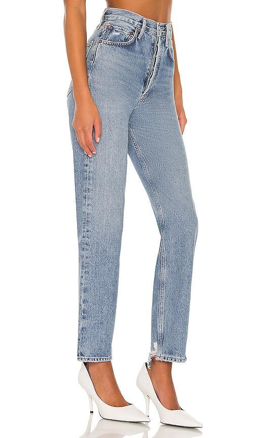 AGOLDE 90s Pinch Waist Jean in Endless - Blue. Size 24 (also in 23, 25, 31, 32, 33, 34). Product Image