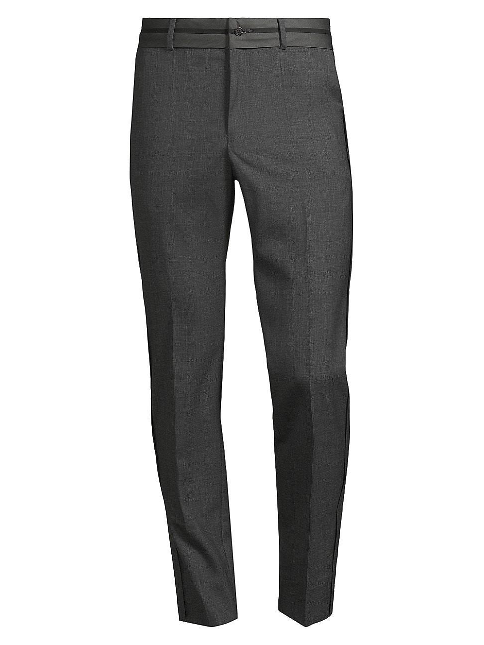 Wool Slim-Fit Trousers Product Image