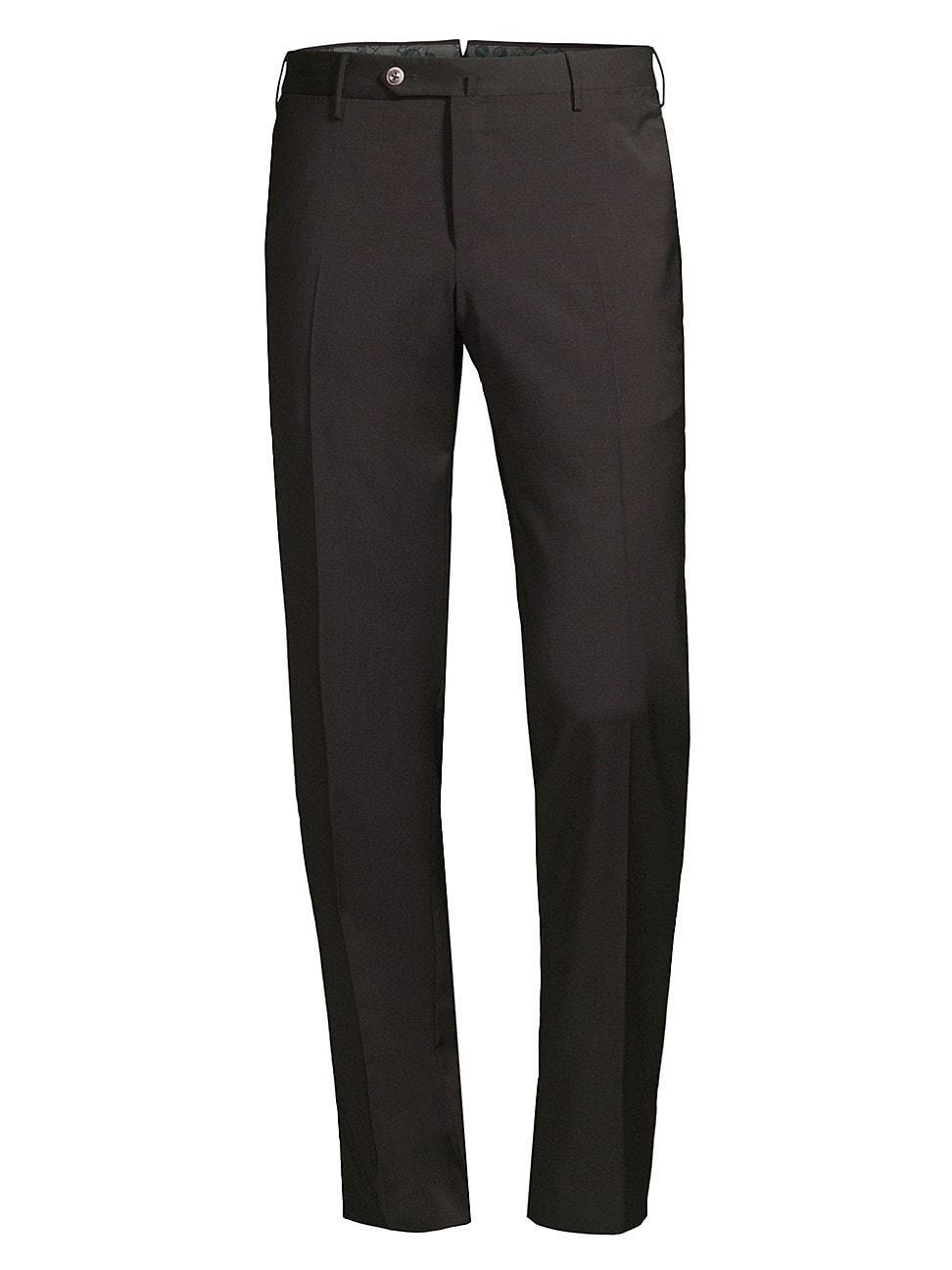 Mens Traveller Slim-Fit Performance Wool Trousers Product Image