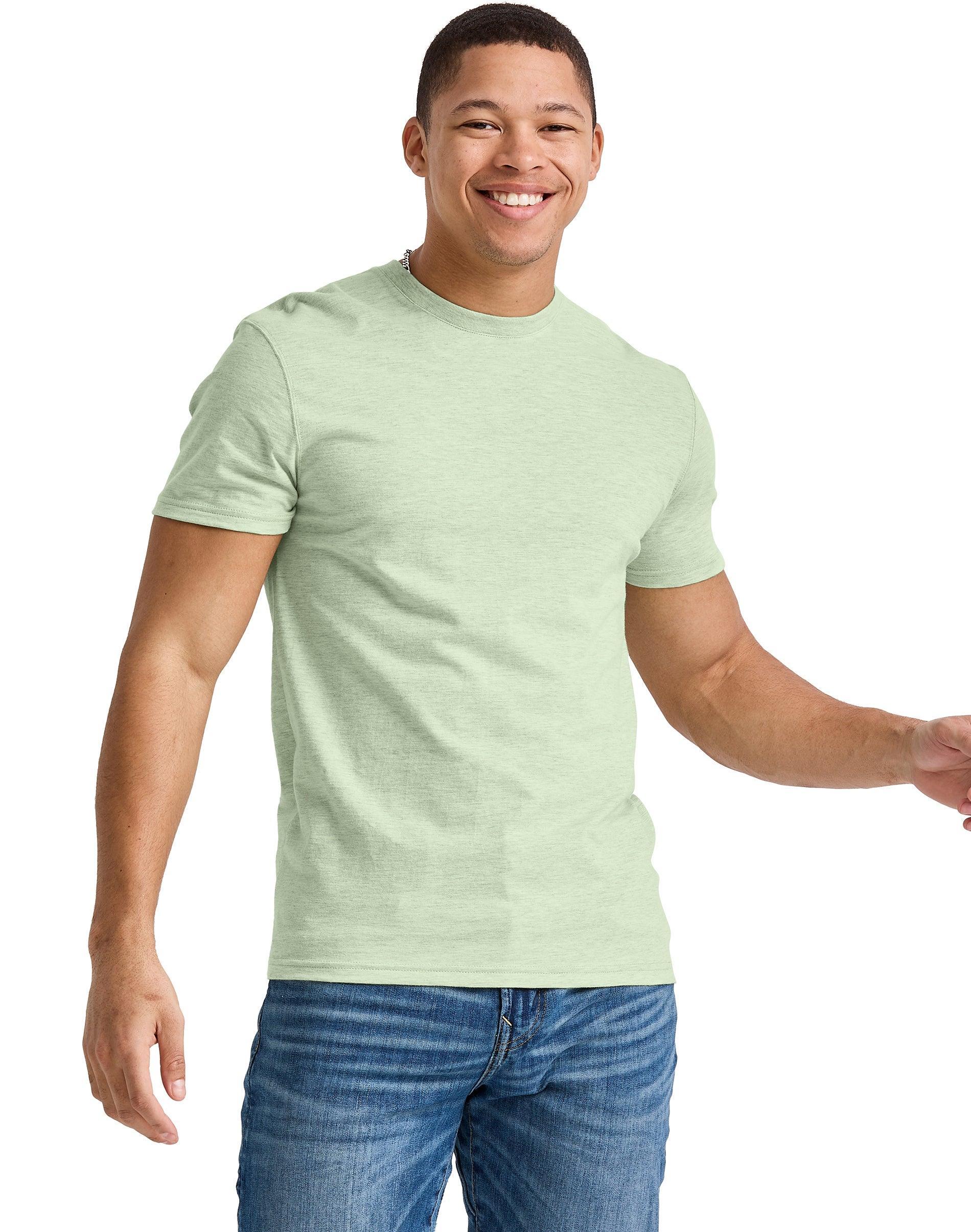 Mens Hanes Originals Tri-Blend Jersey Tee Product Image