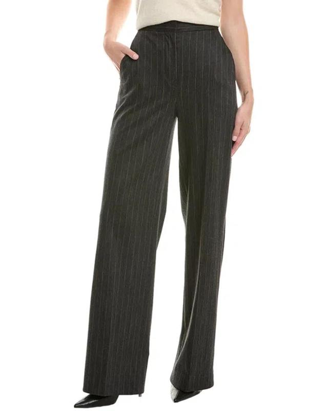 MAX MARA Rea Wool-blend Trouser In Grey Product Image