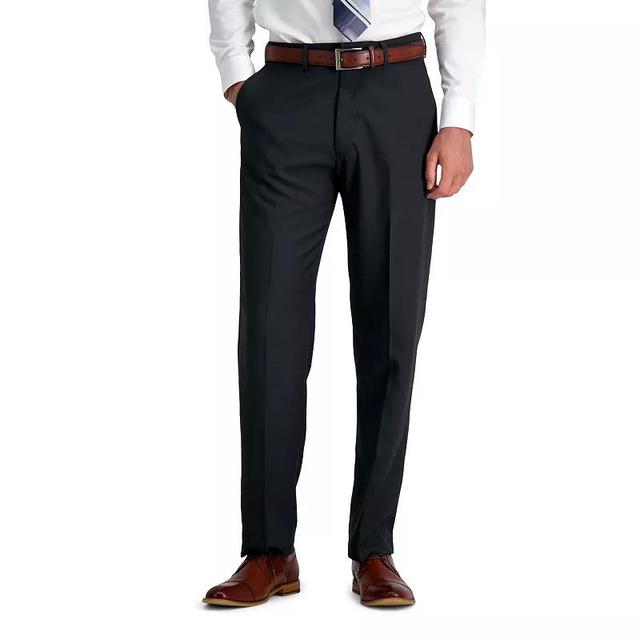 Mens Haggar Smart Wash Repreve Classic-Fit Suit Pants Black Product Image