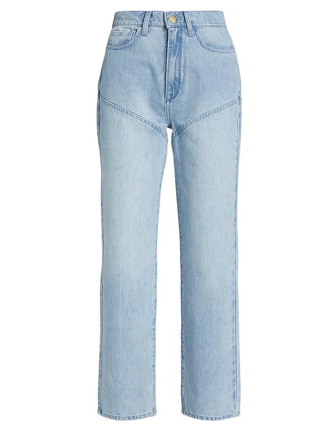 Womens Stirrup High-Waisted Jeans Product Image