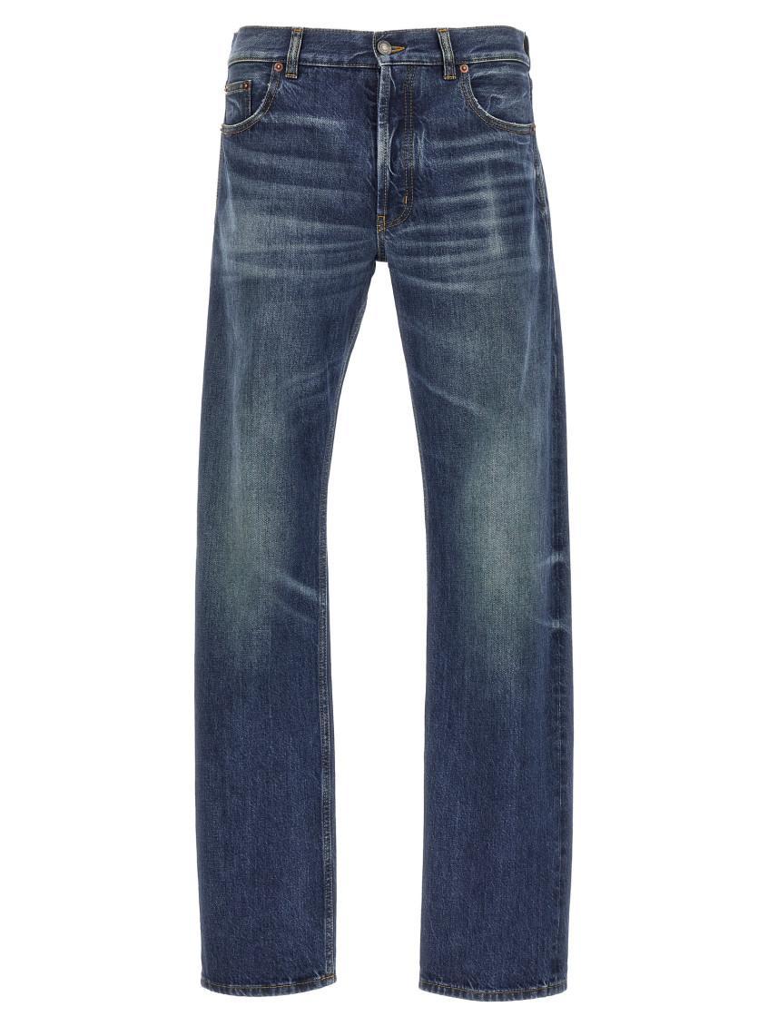 Blue Denim Jeans Product Image