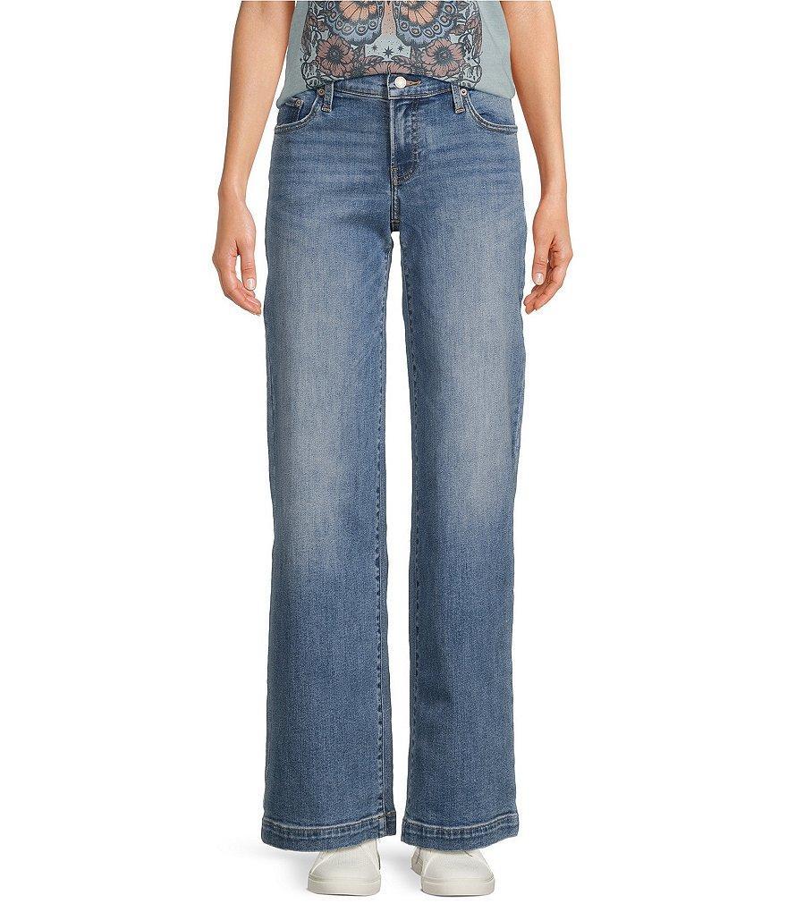 Lucky Brand Sweet Wide High Rise 5-Pocket Jeans Product Image