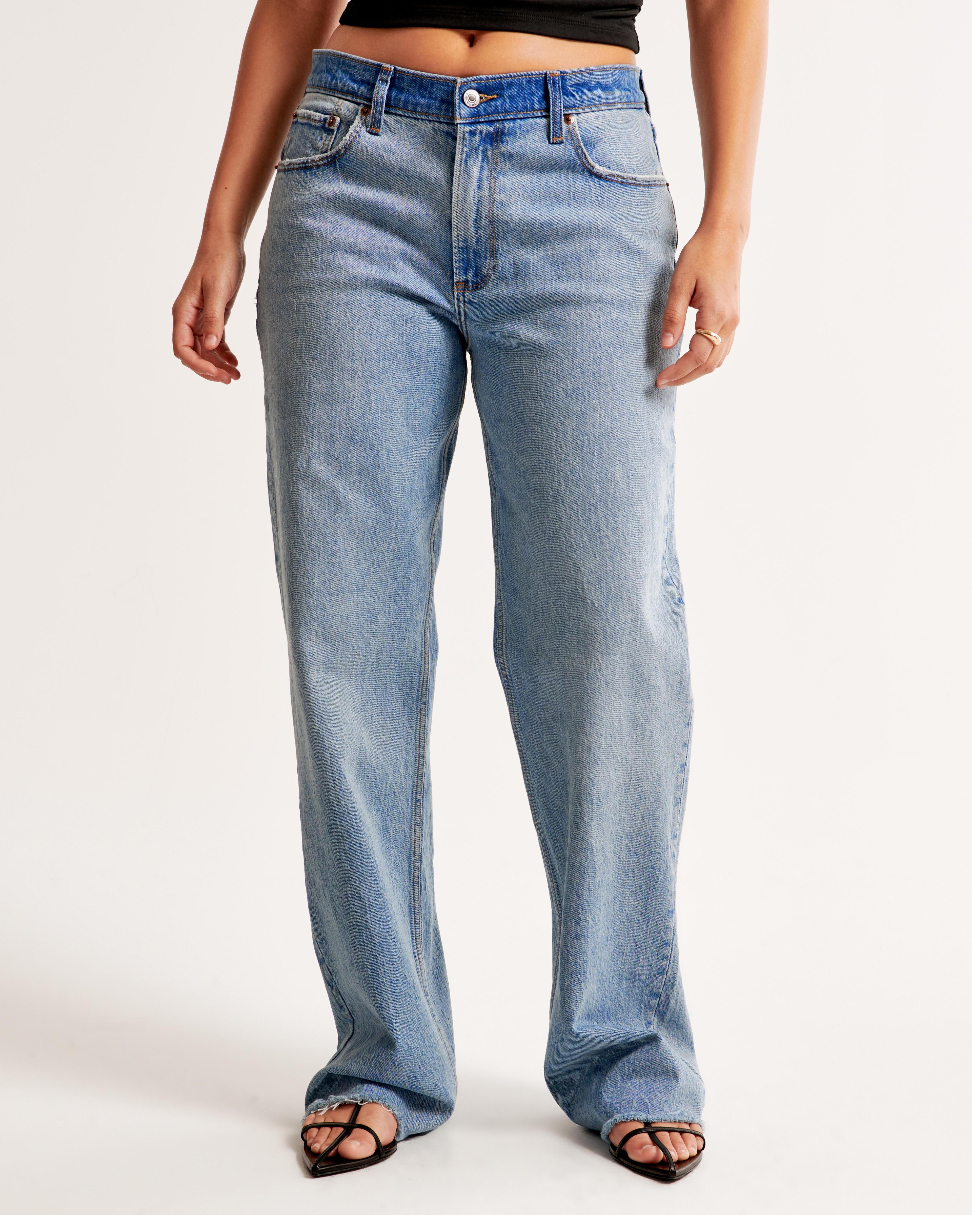 Curve Love Low Rise Baggy Jean Product Image