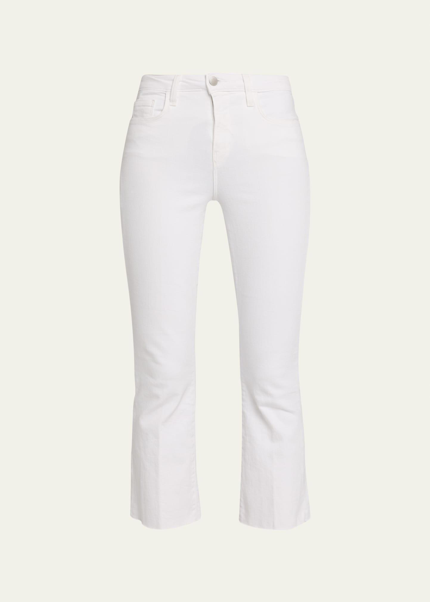 Womens Kendra High-Rise Cropped Jeans Product Image