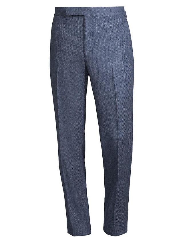 Mens Gregory Flat-Front Trousers Product Image