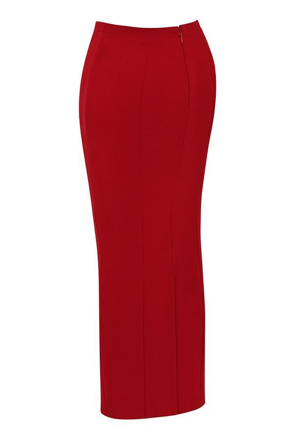 Nayara Red Rose Maxi Skirt Product Image