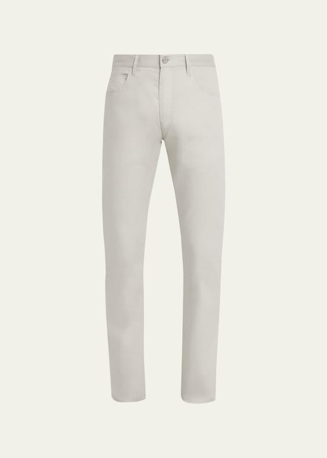 Giorgio Armani Men's Straight Leg 5-Pocket Pants - Size: 34 - BEIGE Product Image