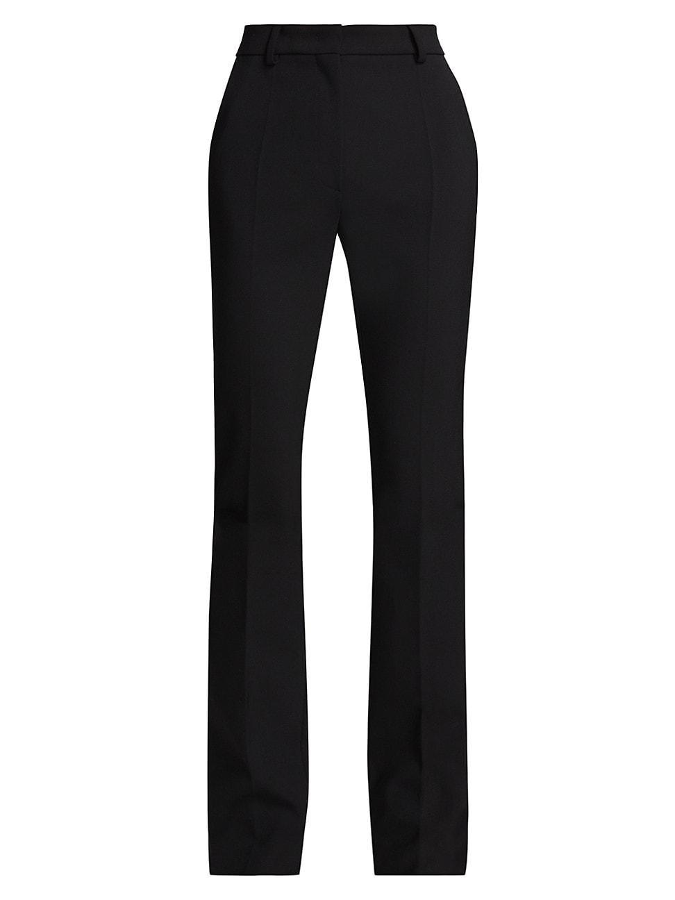 Womens Wool-Blend Slim Pants Product Image