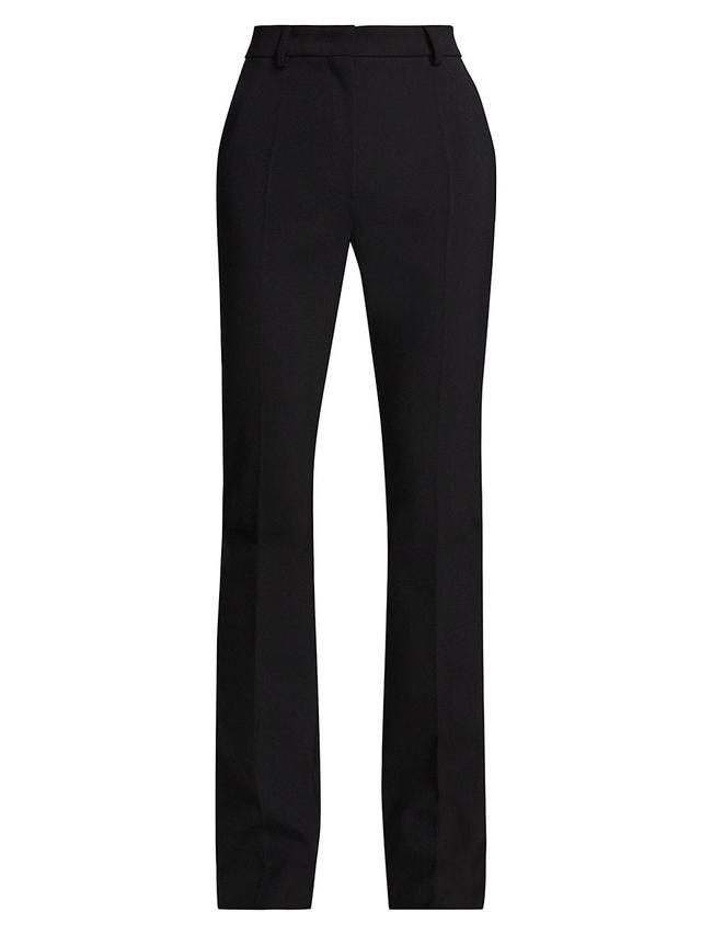 Womens Wool-Blend Slim Pants Product Image