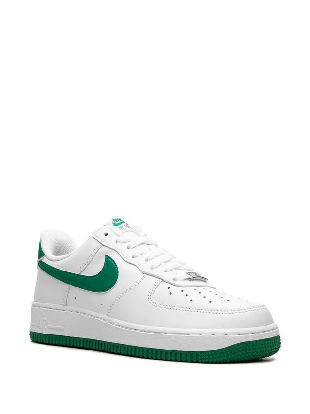 NIKE Air Force 1 Leather Sneakers In White Product Image