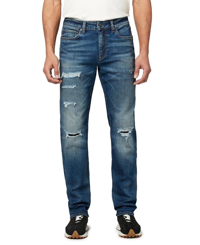 Buffalo David Bitton Mens Repaired Relaxed Tapered Ben Jeans Product Image