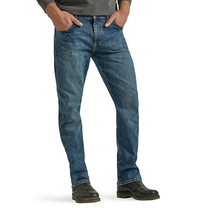 Mens Wrangler Slim Straight Cut Jeans Product Image