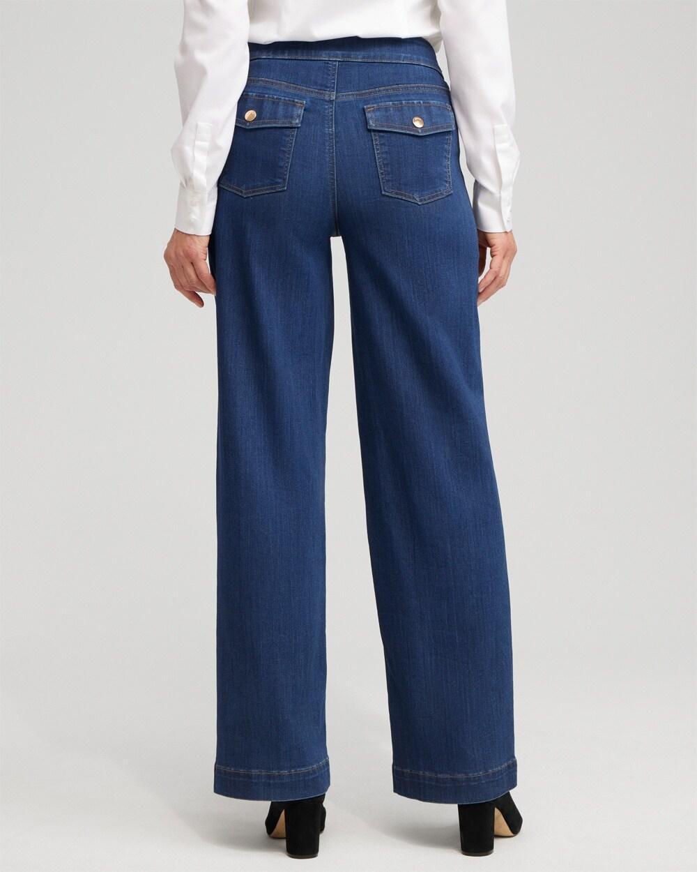 Brigitte Grommet Wide Leg Pants Product Image