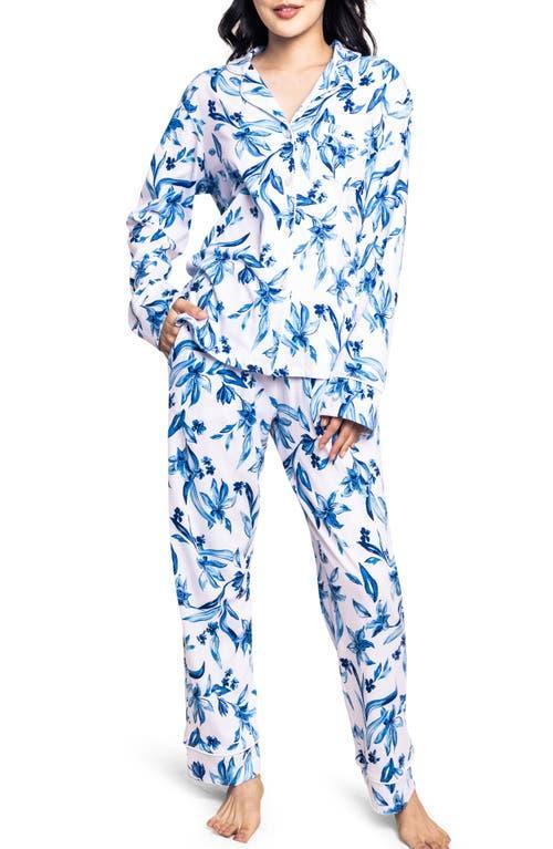 Petite Plume Songs of Santorini Pajamas Product Image