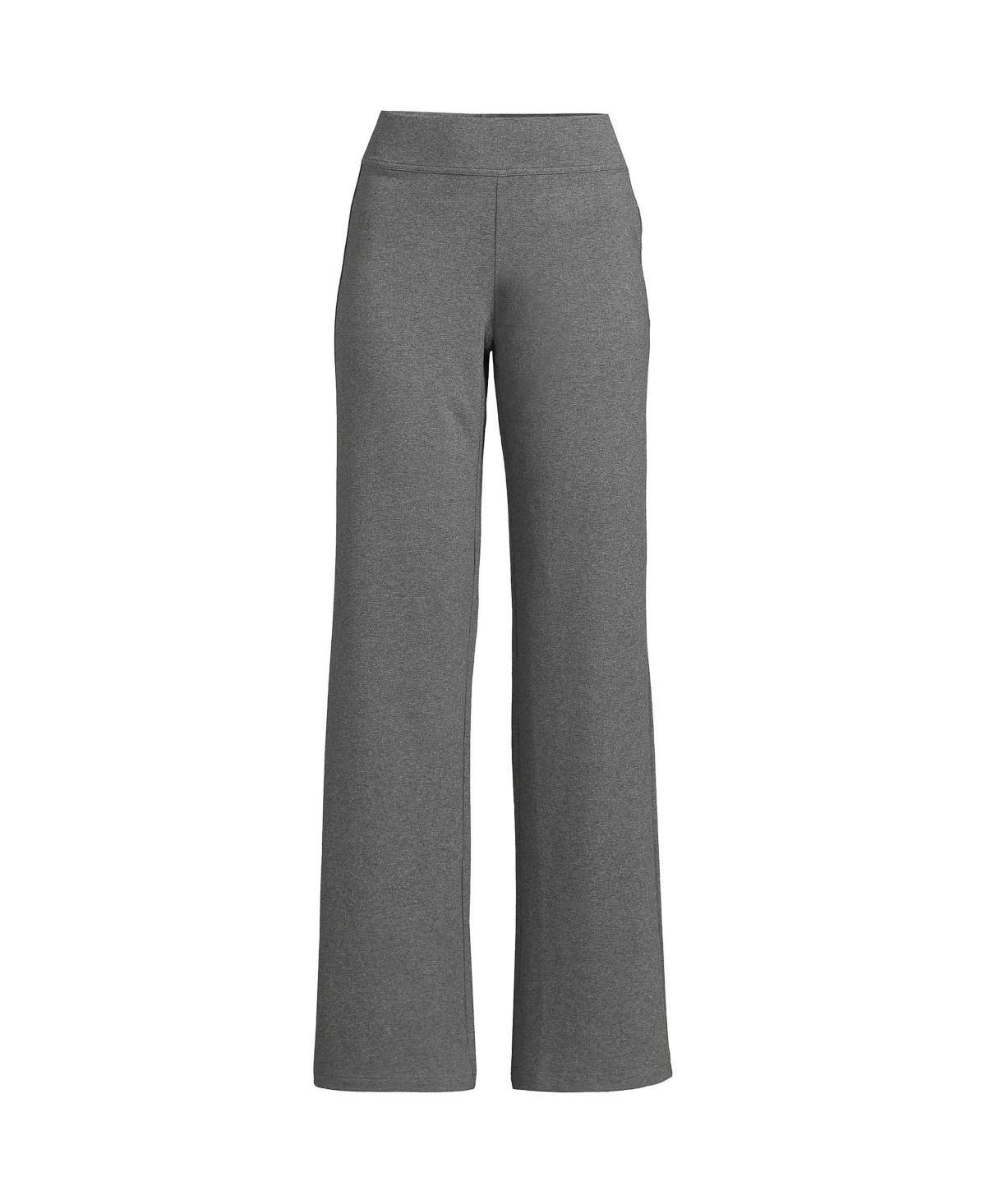 Lands End Womens Starfish Mid Rise Wide Leg Pull On Pants Product Image