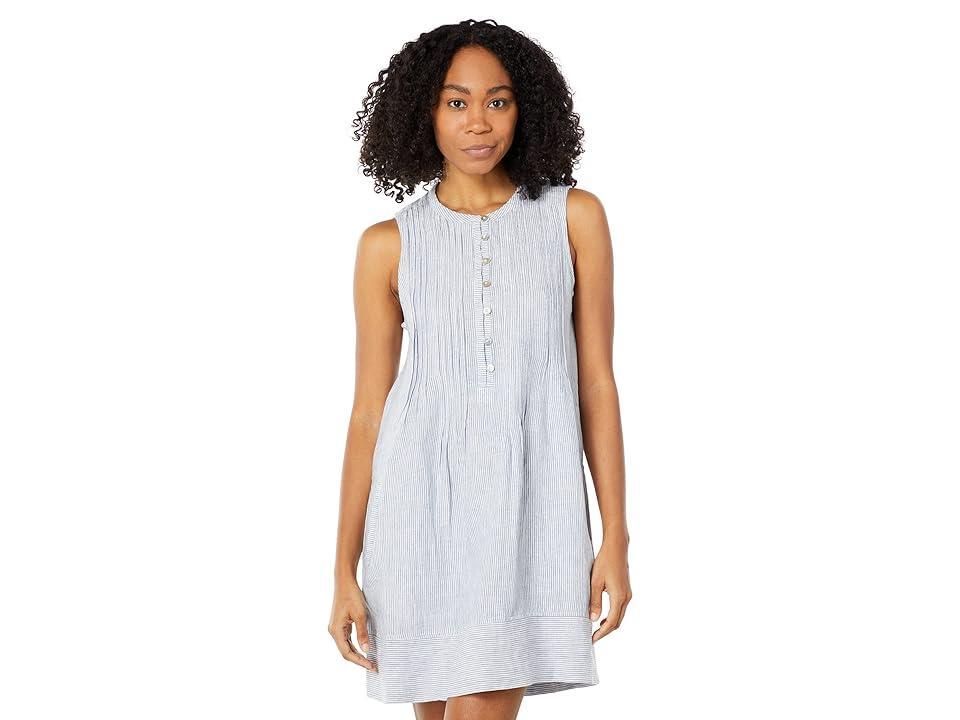 Faherty Isha Dress Mini Stripe 1) Women's Dress Product Image